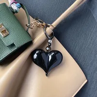 Alloy Resin Heart Shape Cute Bag Pendant Mobile Phone Pendant Keychain Phone Cases main image 3