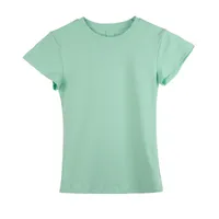Summer CZZHANG New-style Luli-style Multi-color Niche All-match Simple Basic Short-sleeved T-shirt For Women A10099 sku image 6