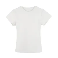 Summer CZZHANG New-style Luli-style Multi-color Niche All-match Simple Basic Short-sleeved T-shirt For Women A10099 sku image 13