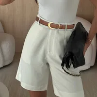 Women's Holiday Street Simple Style Classic Style Solid Color Shorts main image 2