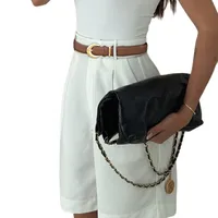 Women's Holiday Street Simple Style Classic Style Solid Color Shorts main image 3