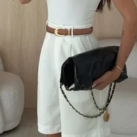 Women's Holiday Street Simple Style Classic Style Solid Color Shorts main image 4