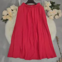 Women's Skirt Simple Style Classic Style Solid Color Maxi Long Dress Daily Street main image 2
