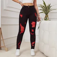 Women's Street Streetwear Color Block Full Length Casual Pants main image 3