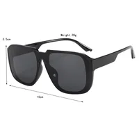 Business Luxurious Oval PC UV400 Protection Resin Oval Frame Full Frame Glasses main image 8