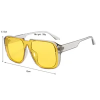 Business Luxurious Oval PC UV400 Protection Resin Oval Frame Full Frame Glasses main image 10