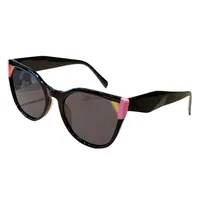 Elegant Streetwear Color Block PC UV400 Protection Cat Eye Full Frame Glasses main image 3