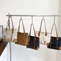 Women's Foreign Trade Bags  New Shoulder Bag Retro Fashion Casual Tote Bag Women's Simple Large Capacity Handbag main image 1