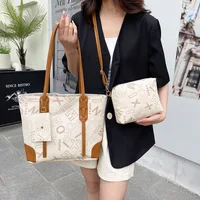Women's Foreign Trade Bags  New Shoulder Bag Retro Fashion Casual Tote Bag Women's Simple Large Capacity Handbag main image 3