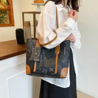 Women's Foreign Trade Bags  New Shoulder Bag Retro Fashion Casual Tote Bag Women's Simple Large Capacity Handbag main image 5