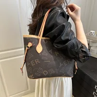 New Fashion Large Capacity High-End Handbag Commuter Messenger Bag Women's Bag Shoulder Portable Tote Bag main image 4