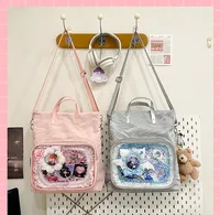 New Painful Bag Baby Bag Big Food Girl Casual Handbag College Student Shoulder Crossbody Bag Folding Ear Women's Bag main image 1
