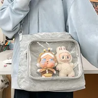 New Painful Bag Baby Bag Big Food Girl Casual Handbag College Student Shoulder Crossbody Bag Folding Ear Women's Bag main image 2