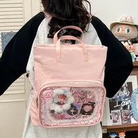 New Painful Bag Baby Bag Big Food Girl Casual Handbag College Student Shoulder Crossbody Bag Folding Ear Women's Bag main image 4