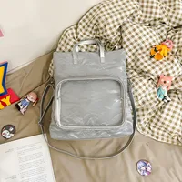 New Painful Bag Baby Bag Big Food Girl Casual Handbag College Student Shoulder Crossbody Bag Folding Ear Women's Bag sku image 1
