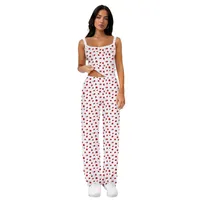 Lace Digital Printing Sling Casual Pants Two-Piece Women's Summer Suit Women's Casual Wear main image 5