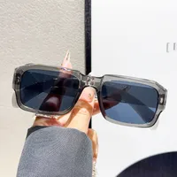 Casual Classic Style Solid Color Ac UV400 Protection Tinted Lenses Square Full Frame Glasses main image 6