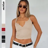 New Style Dopamine Wear Spice Girls Women's Vest Outer Wear Women's Summer Sweet And Spicy Style Small V-neck Y2K Slim-fit Top main image 1