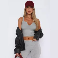 New Style Dopamine Wear Spice Girls Women's Vest Outer Wear Women's Summer Sweet And Spicy Style Small V-neck Y2K Slim-fit Top main image 2