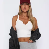 New Style Dopamine Wear Spice Girls Women's Vest Outer Wear Women's Summer Sweet And Spicy Style Small V-neck Y2K Slim-fit Top sku image 19