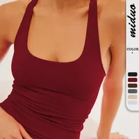 Hot-selling Simple Inner Vest Texture Covering Paramipes Tight Soft Y-shaped Shoulder Strap Slimming Lightweight Sling main image 1