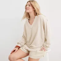 Wish  Hot Selling New  Women's Fashion Brand Pullover Sweater Jacket Loose Long Sleeve Top Knitted Shirt sku image 21