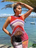 Women's Tank Tops Sexy Tropical Solid Color main image 1
