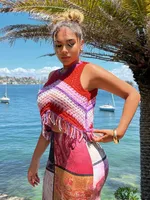 Women's Tank Tops Sexy Tropical Solid Color main image 2