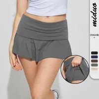 New High-end Skirt  Foreign Trade Yoga High Waist Skirt Lining Anti-walking Skirt Summer main image 1
