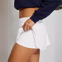 New High-end Skirt  Foreign Trade Yoga High Waist Skirt Lining Anti-walking Skirt Summer main image 4
