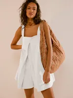Summer New Hot Sale Solid Color Sweet Girl Dress Loose Square Collar Fashion All-match Cute Skirt Fresh Strap Skirt Pants For Women sku image 8