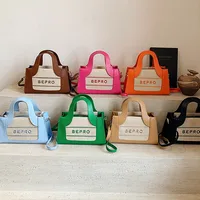 Trendy Small Square Bag  Fashion Shoulder Bag Letter Printing Women's Bag New Simple Handbag  Crossbody Bag main image 1