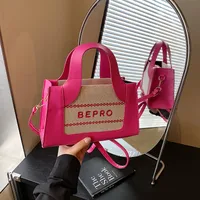 Trendy Small Square Bag  Fashion Shoulder Bag Letter Printing Women's Bag New Simple Handbag  Crossbody Bag main image 4