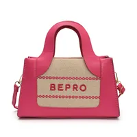 Trendy Small Square Bag  Fashion Shoulder Bag Letter Printing Women's Bag New Simple Handbag  Crossbody Bag sku image 2
