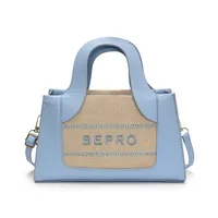 Trendy Small Square Bag  Fashion Shoulder Bag Letter Printing Women's Bag New Simple Handbag  Crossbody Bag sku image 7