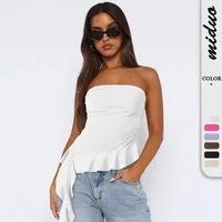 Spring And Summer  Y2g Clothes Pure Tassel Design Vest Women's High-grade Tube Top Outer Wear main image 1