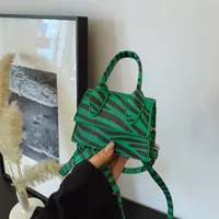 Niche Mini Crossbody Bag Female  New Fashion New Style Small Square Bag Zebra Print Textured Handbag main image 3