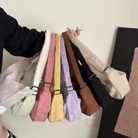 New Large Capacity High Sense Leisure Commute Crossbody Bag Adjustable Shoulder New Style Niche Canvas Bag For Women main image 1