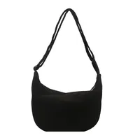 New Large Capacity High Sense Leisure Commute Crossbody Bag Adjustable Shoulder New Style Niche Canvas Bag For Women sku image 2