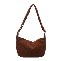 New Large Capacity High Sense Leisure Commute Crossbody Bag Adjustable Shoulder New Style Niche Canvas Bag For Women sku image 5