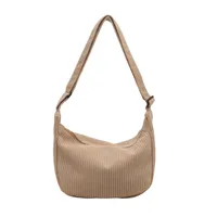 New Large Capacity High Sense Leisure Commute Crossbody Bag Adjustable Shoulder New Style Niche Canvas Bag For Women sku image 8