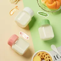 Fat Cup Milk Shake Cup Soymilk Cup Small Gift Milk Tea Cup Mini Water Cup Activities Wholesale Glass main image 2