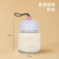 Fat Cup Milk Shake Cup Soymilk Cup Small Gift Milk Tea Cup Mini Water Cup Activities Wholesale Glass sku image 4