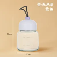 Fat Cup Milk Shake Cup Soymilk Cup Small Gift Milk Tea Cup Mini Water Cup Activities Wholesale Glass sku image 6