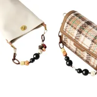 Acrylic Bead Chain Fashion Wooden Bead Bracelet Accessories Bag Shoulder Strap Crossbody Lanyard Bag Strap Mobile Phone Chain main image 5