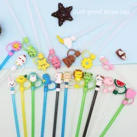 Stanley Cup Straw Sleeve Silicone Straw Cap Flower Straw Plug  Explosions Factory In Stock Direct Sales main image 1