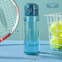 High-value Large-capacity Plastic Cup With Lifting Rope Scale Cup Student Direct Drinking Cup Outdoor Sports Cup Customization sku image 3