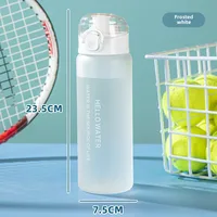 High-value Large-capacity Plastic Cup With Lifting Rope Scale Cup Student Direct Drinking Cup Outdoor Sports Cup Customization sku image 6