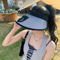 Rechargeable Fan Sun Hat Women's Summer Outdoor Travel Anti-UV Large Rim Sunshade Empty Top Sunscreen Hat main image 1