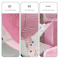 Summer Hat Sunscreen Hat Big Brimmed Mother Mother-in-law Middle-aged Hat Travel Cycling Sunshade Breathable Sun Hat main image 3
